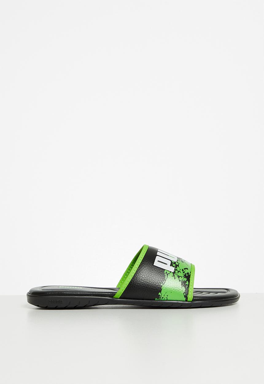 PUMA - Streetcat splash slide ps zadp - black