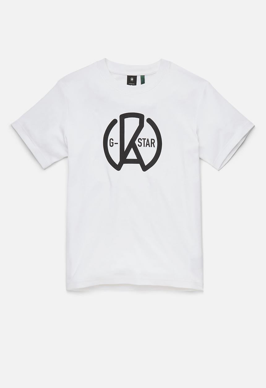 G-STAR - Circle graphic r t - white