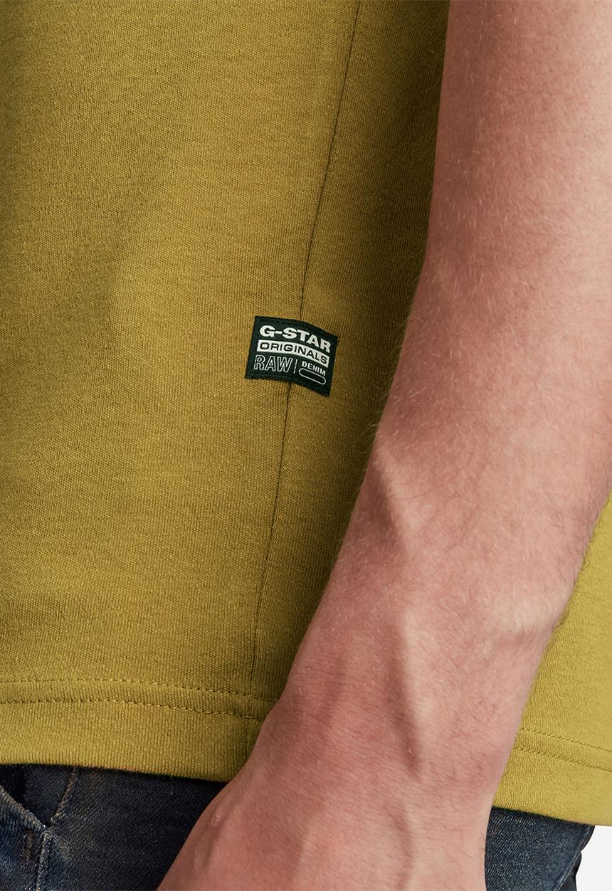 G-STAR - Circle graphic r t - gold olive