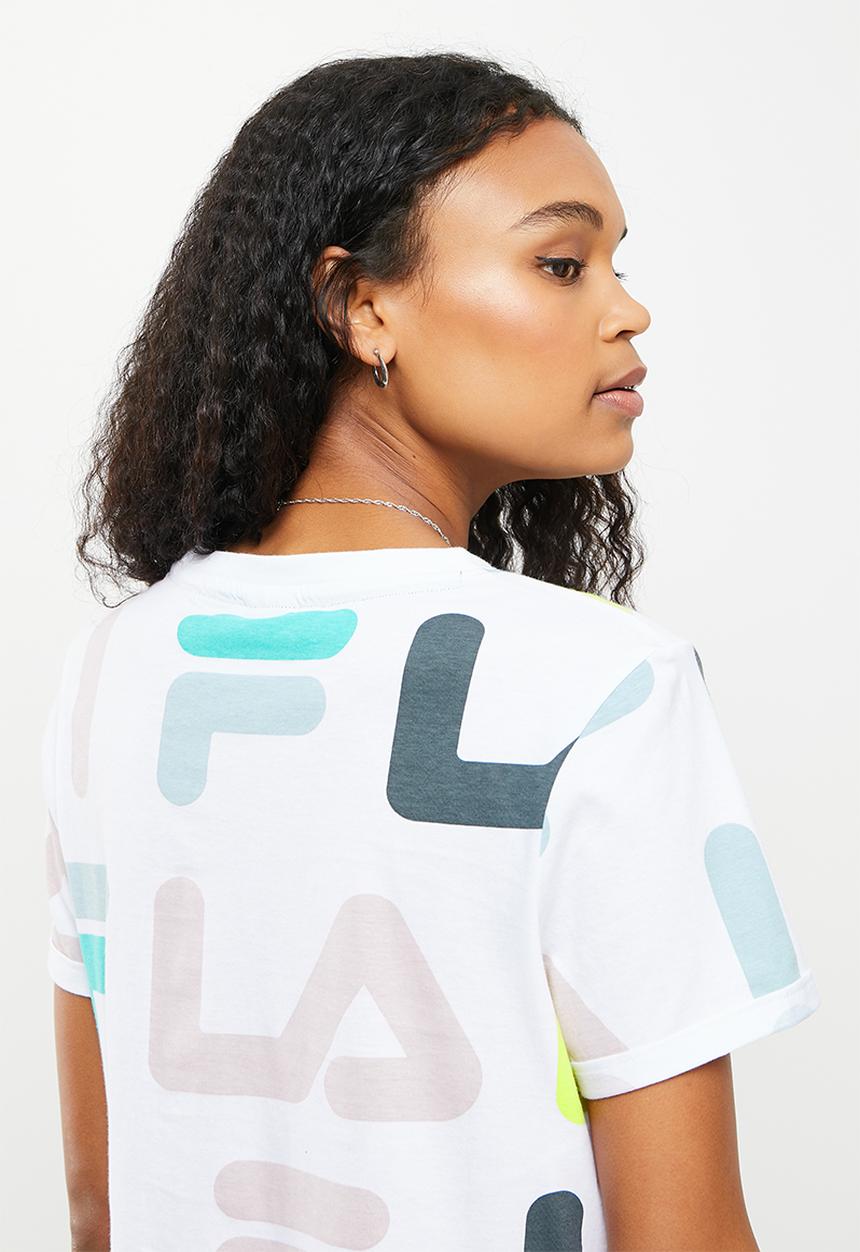 FILA - Athena crop top - white