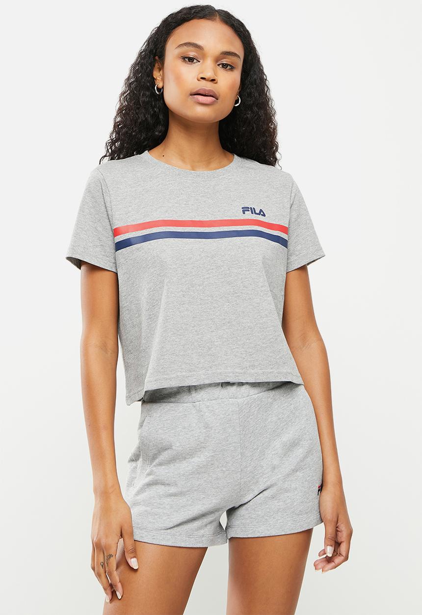 FILA - Kinsley crop box top - grey