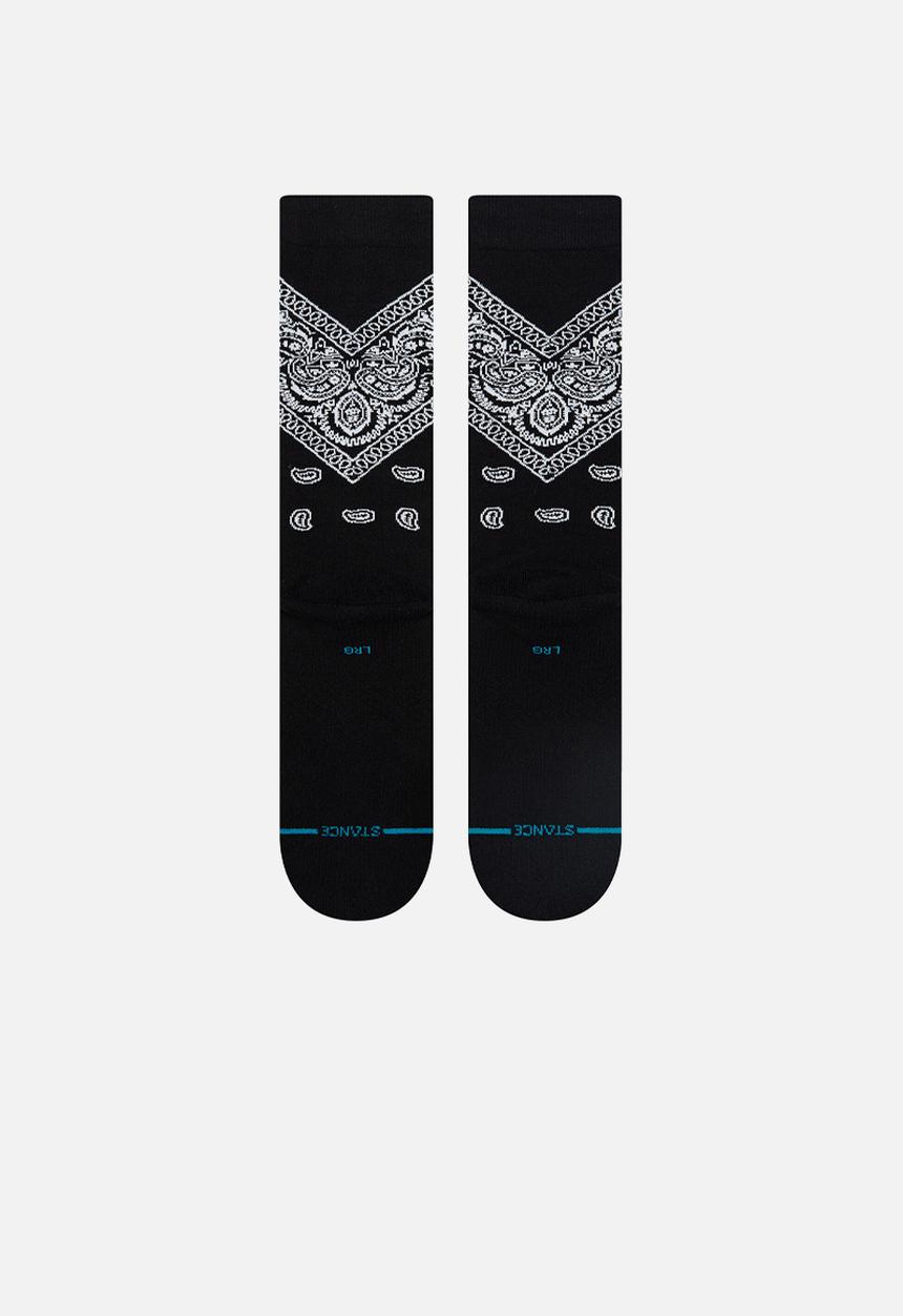 Stance Socks - El barrio socks - black