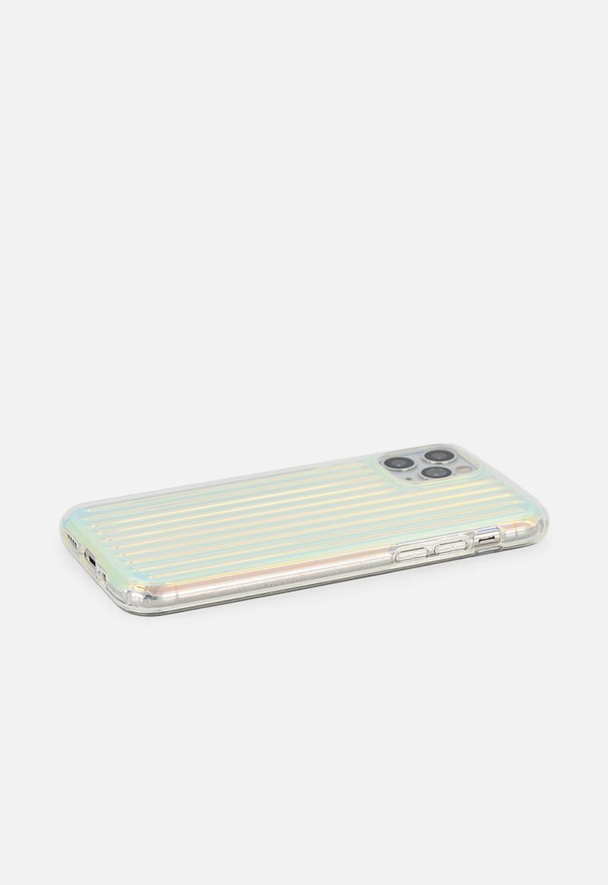 Cased. - Holographic phone case - blue
