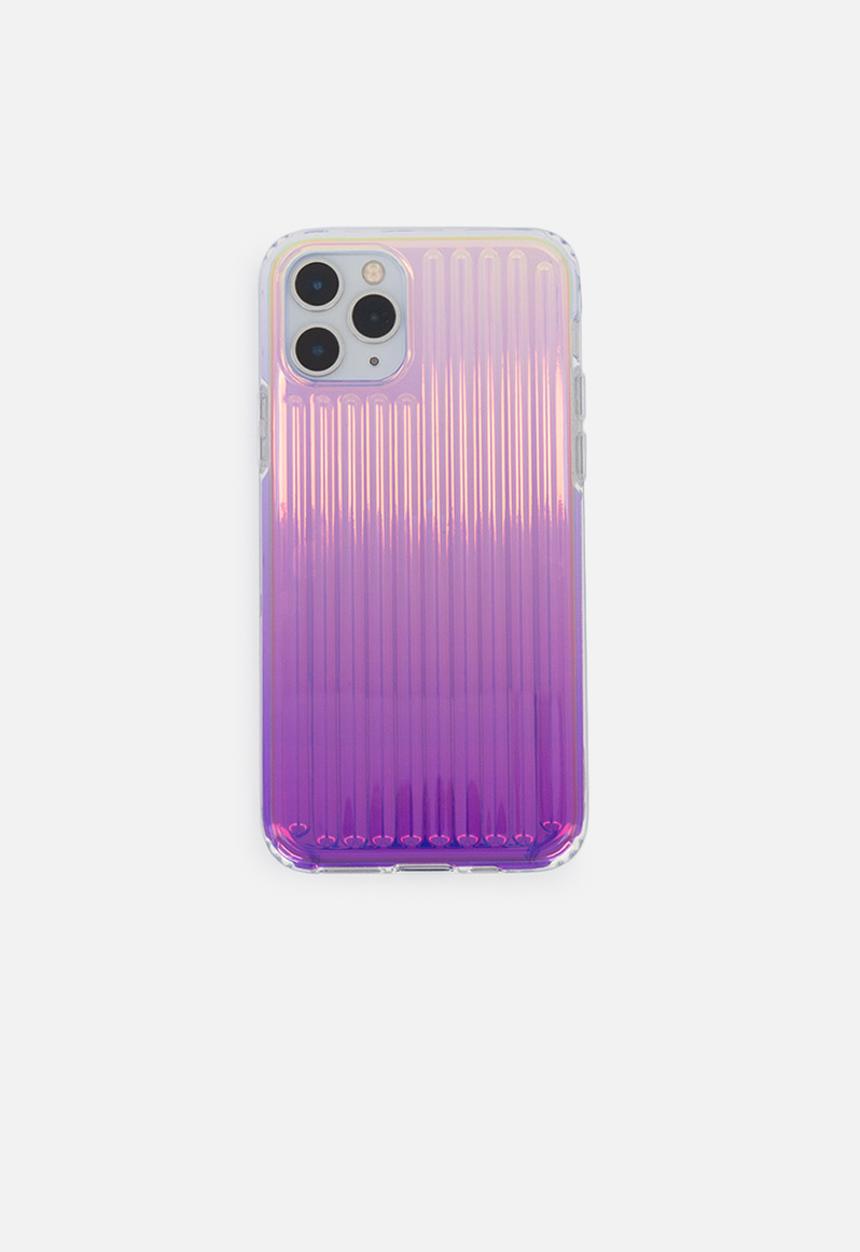 Cased. - Holographic phone case - purple