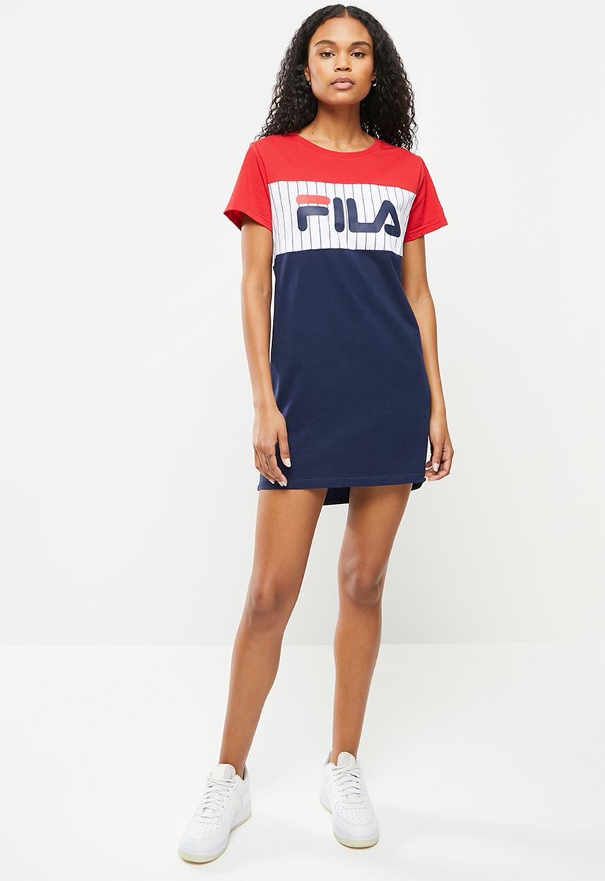 FILA - Striped T-shirt dress - multi 
