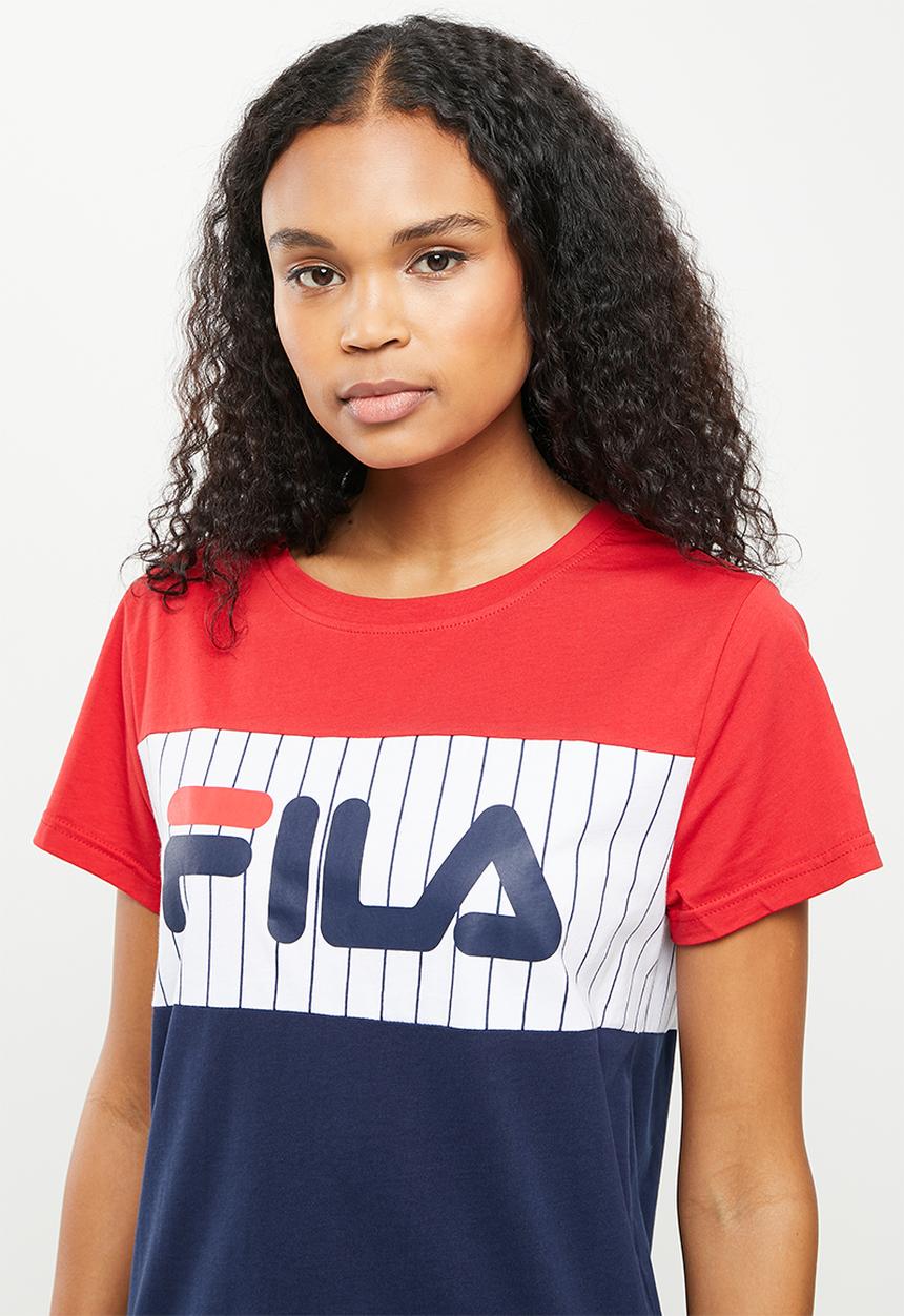 FILA - Striped T-shirt dress - multi 