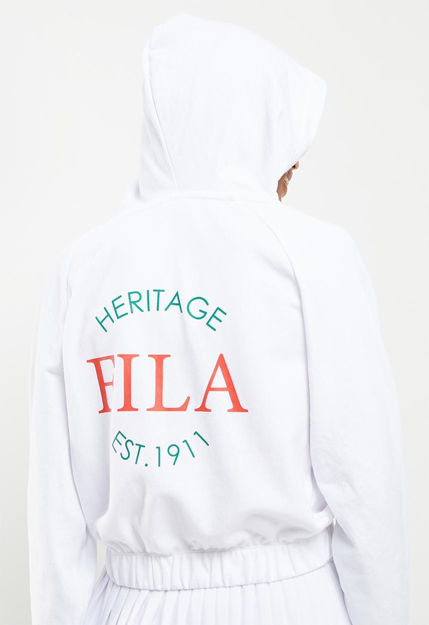 FILA - Dulce track jacket - white