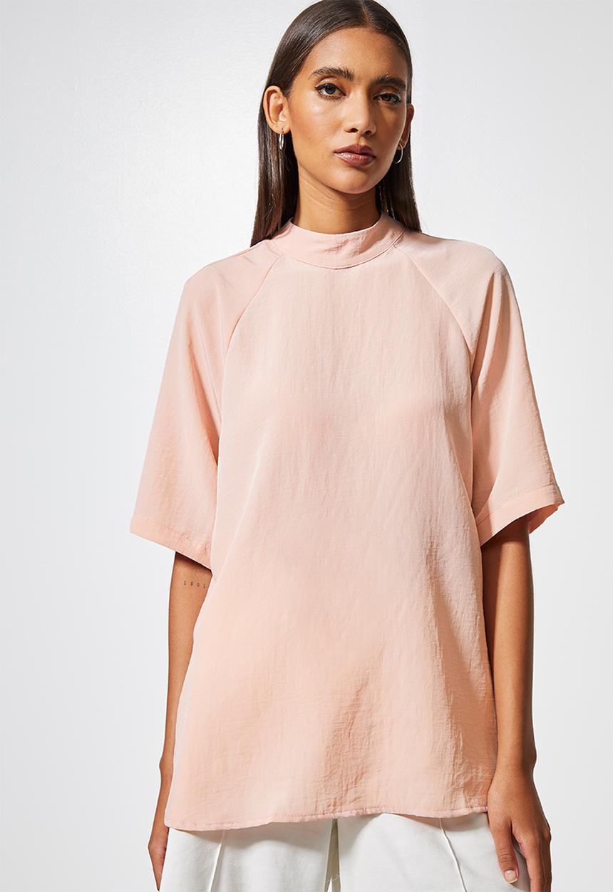 Superbalist - Raglan sleeve shell - pink