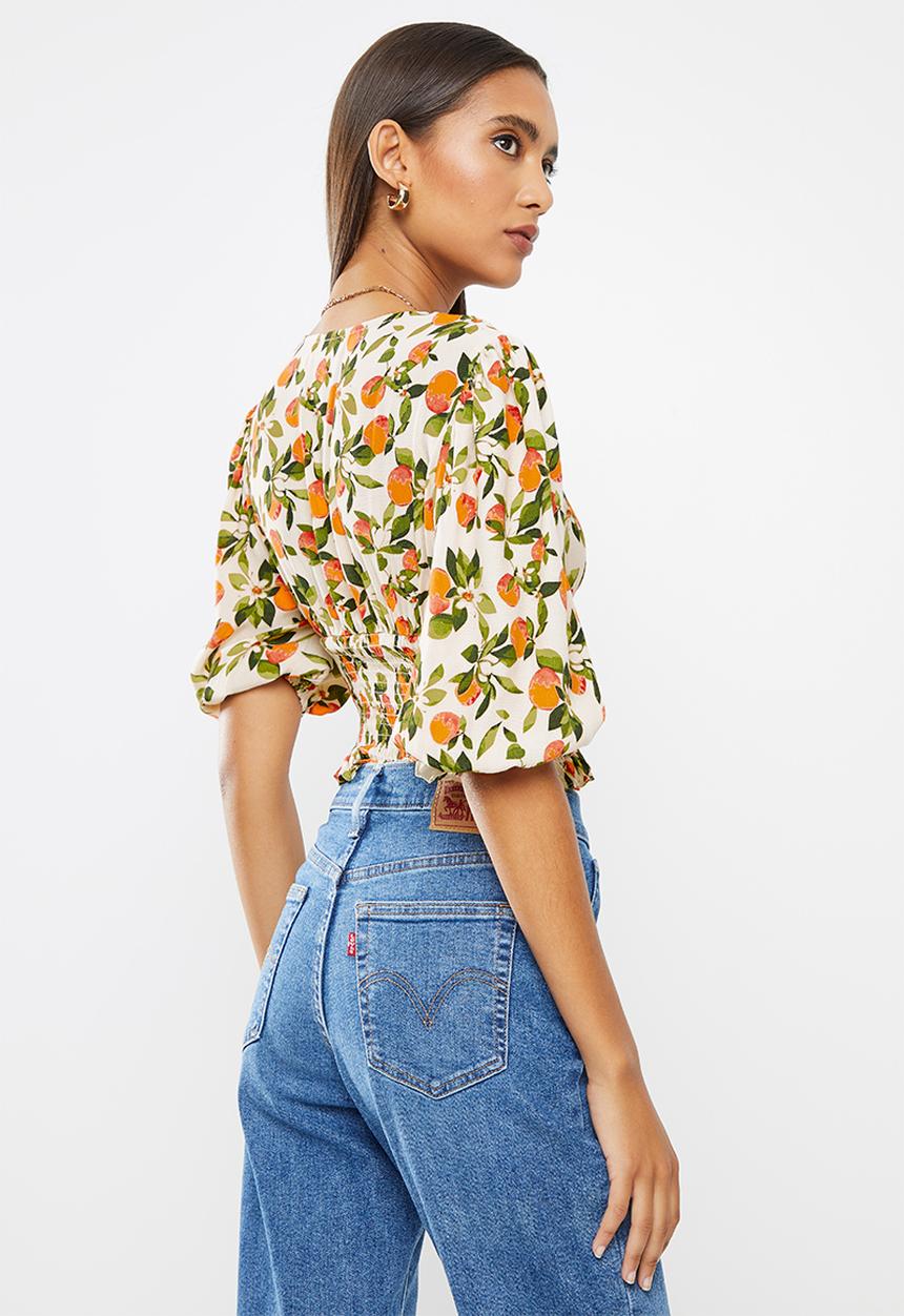 Glamorous - Rustic top - multi 