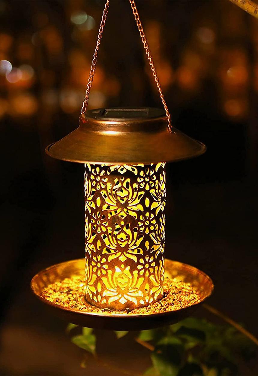 Sixth Floor - Solar bird feeder - bronze