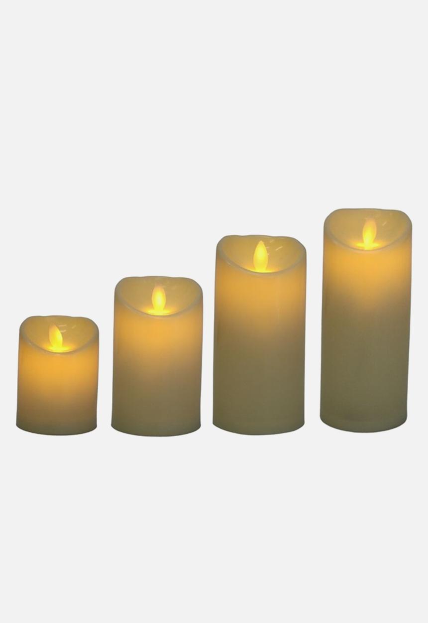 Sixth Floor - Flameless candle - set of 4