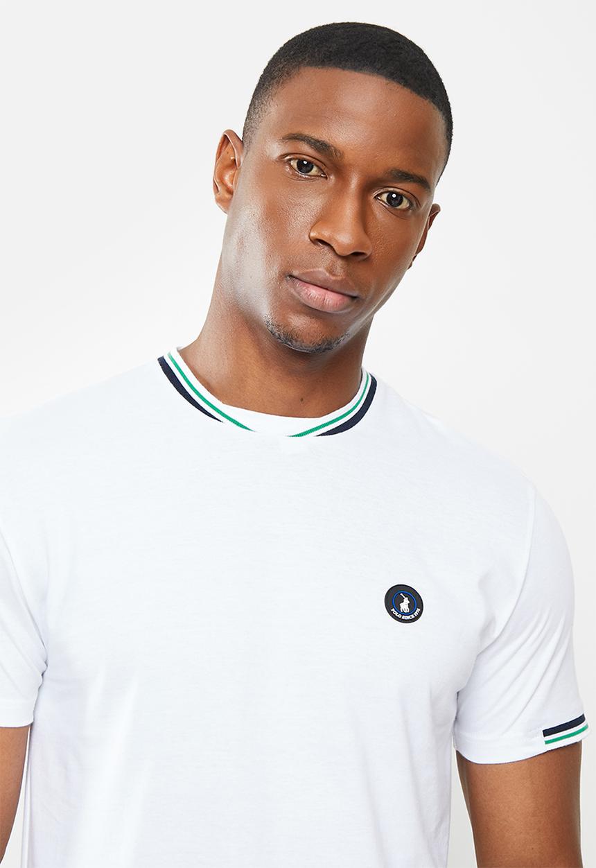POLO - Thabiso short sleeve tee - white