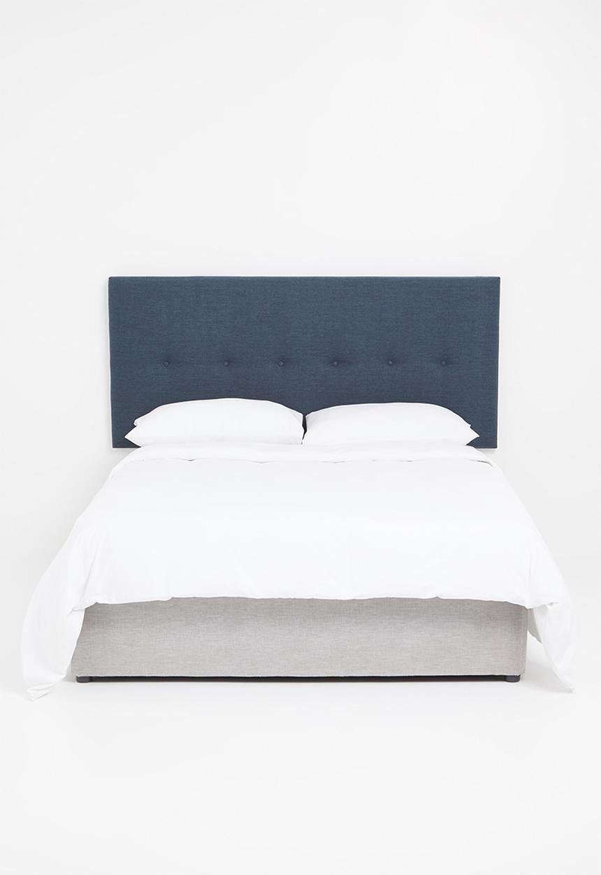 Sixth Floor - Copenhagen Surface button headboard - blue