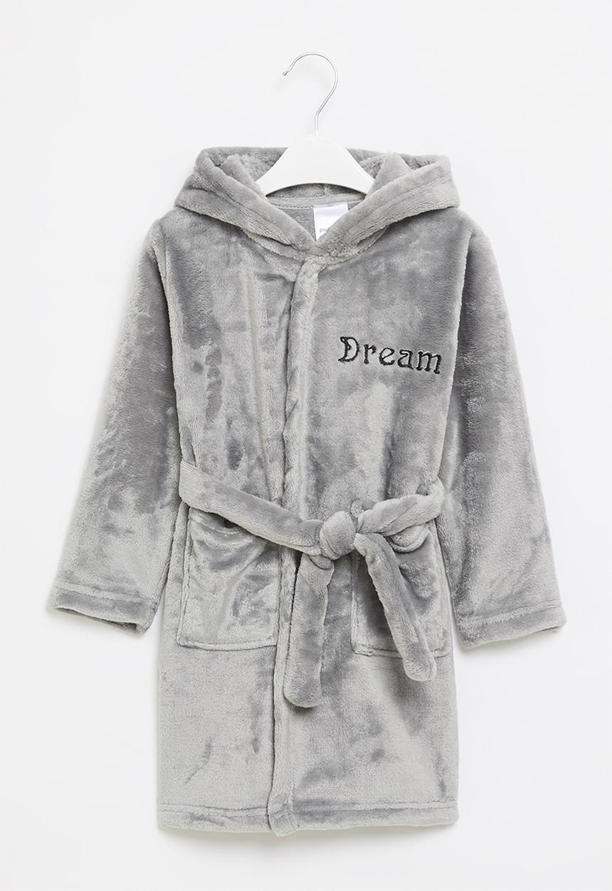 Pop Candy - Boys dream robe - grey