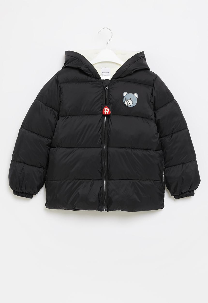 Pop Candy - Boys puffer - black