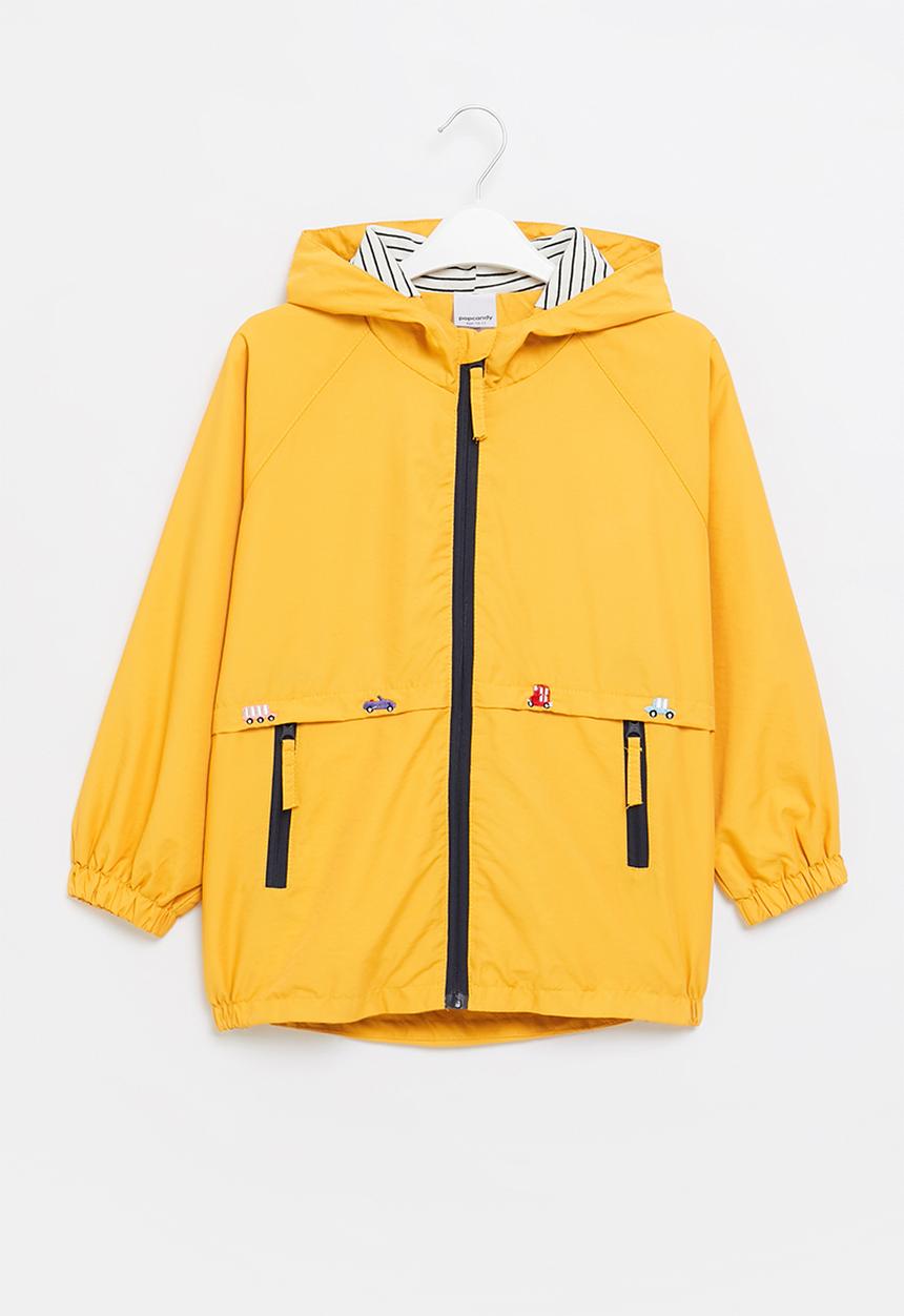 Pop Candy - Boys hooded jacket - yellow