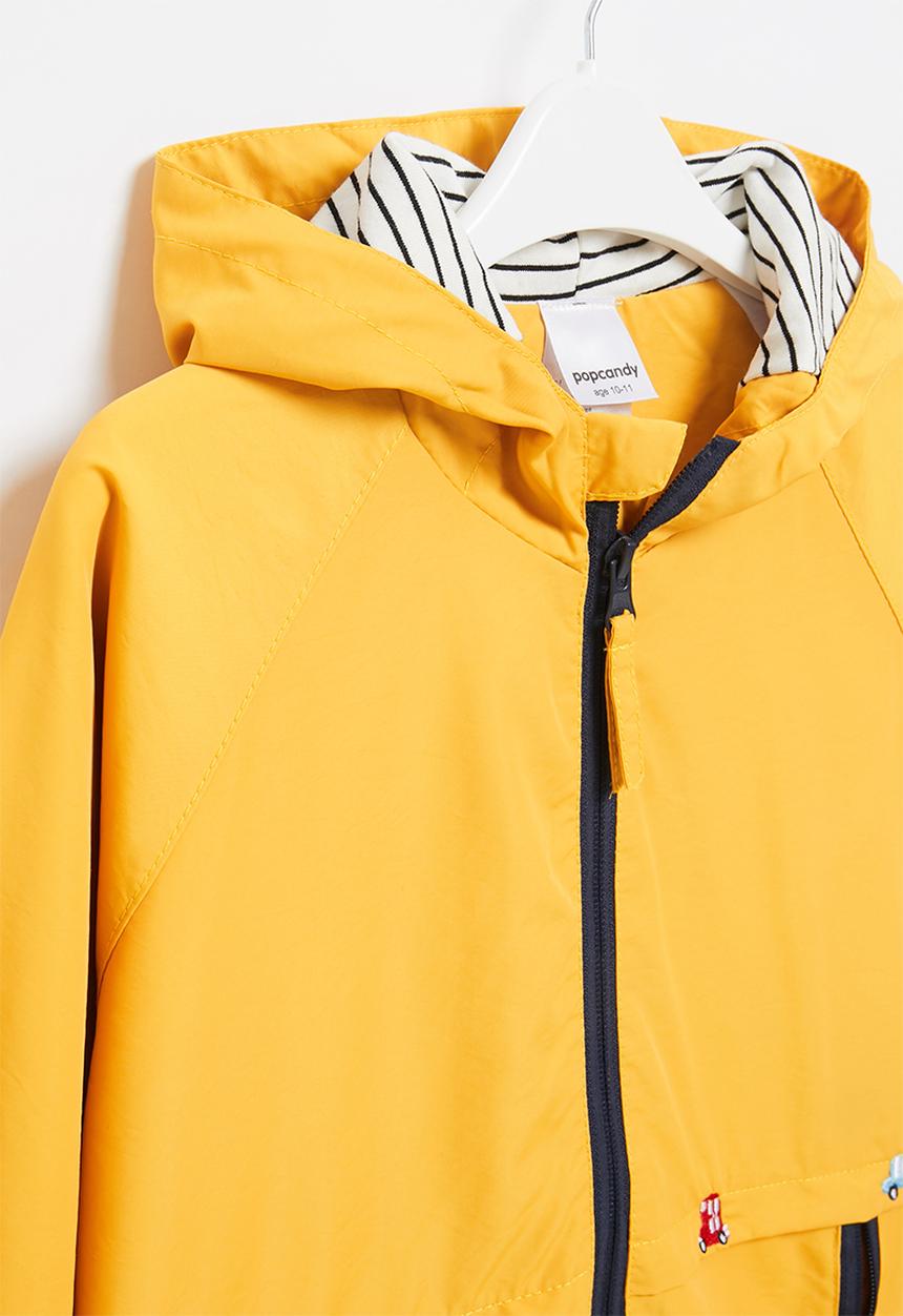 Pop Candy - Boys hooded jacket - yellow