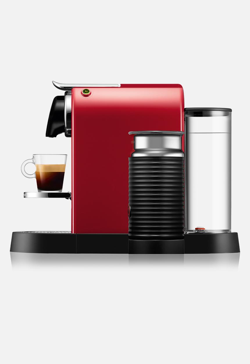 Nespresso - Citiz & milk coffee machine - cherry red