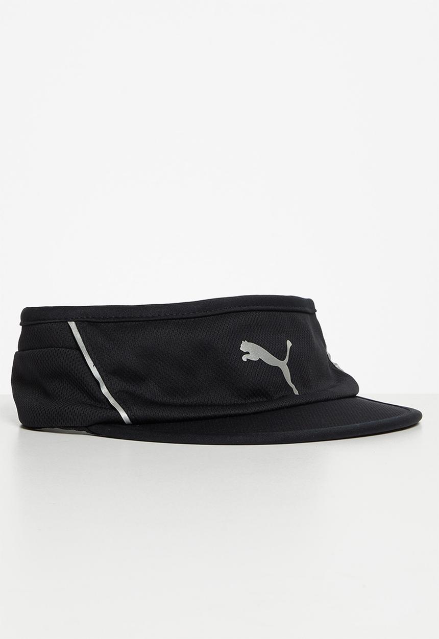 PUMA - Running visor headband - black