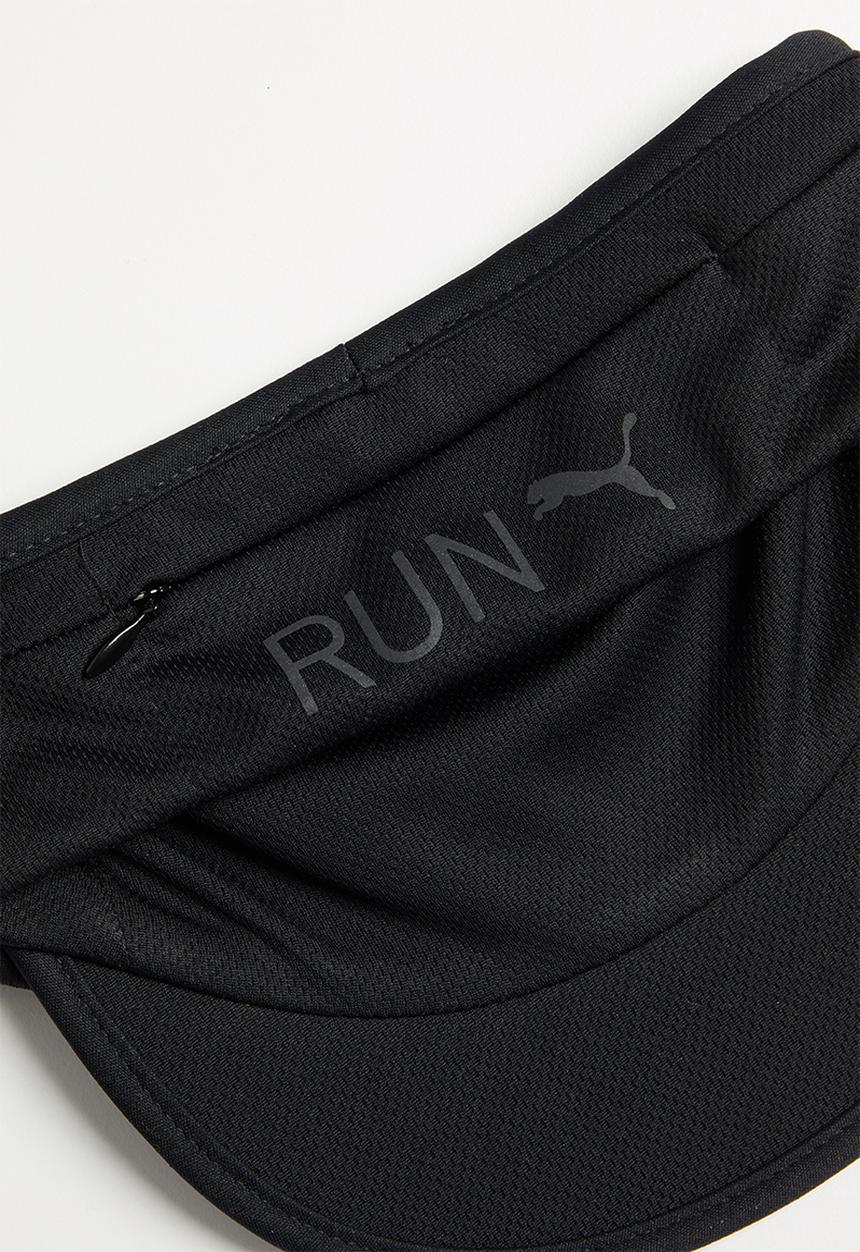 PUMA - Running visor headband - black