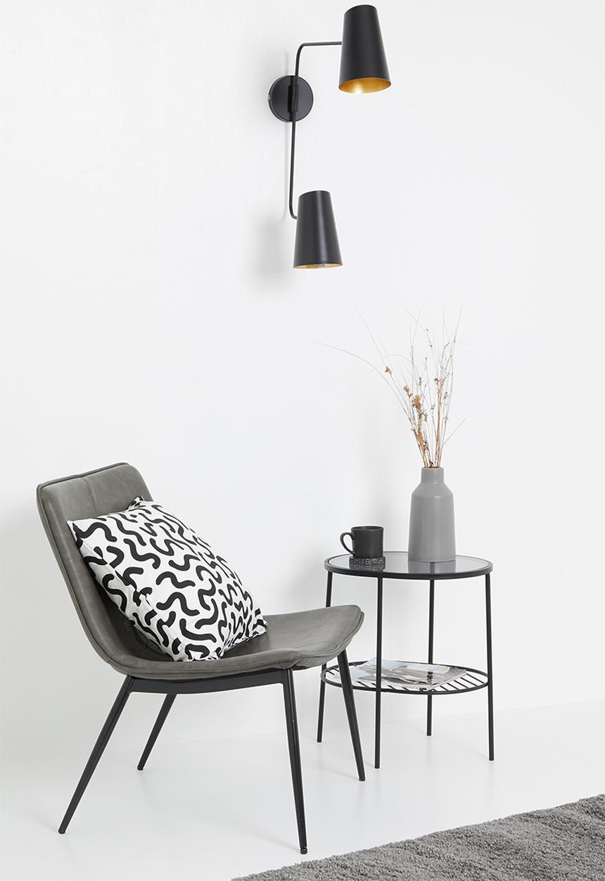 Sixth Floor - Spider wall light - black