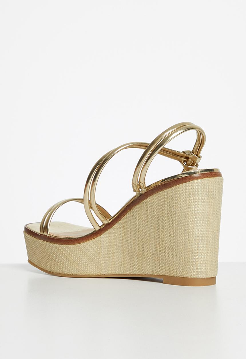 ALDO - Eldin wedge heel - champagne