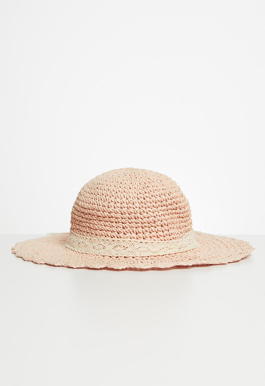 Pop Candy - Girls straw hat - pink