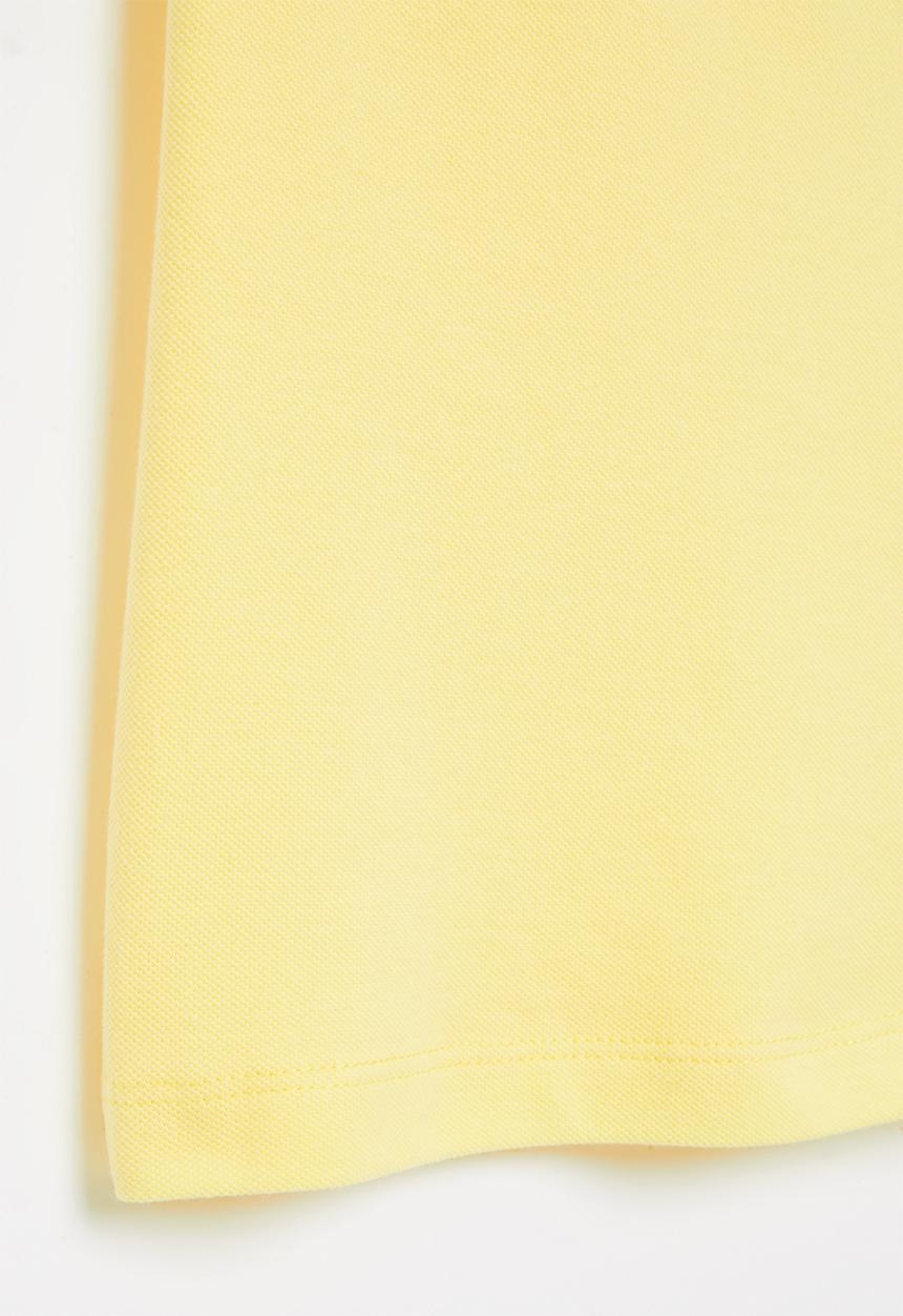 GUESS - Short sleeve classic guess polo - sunlight yellow
