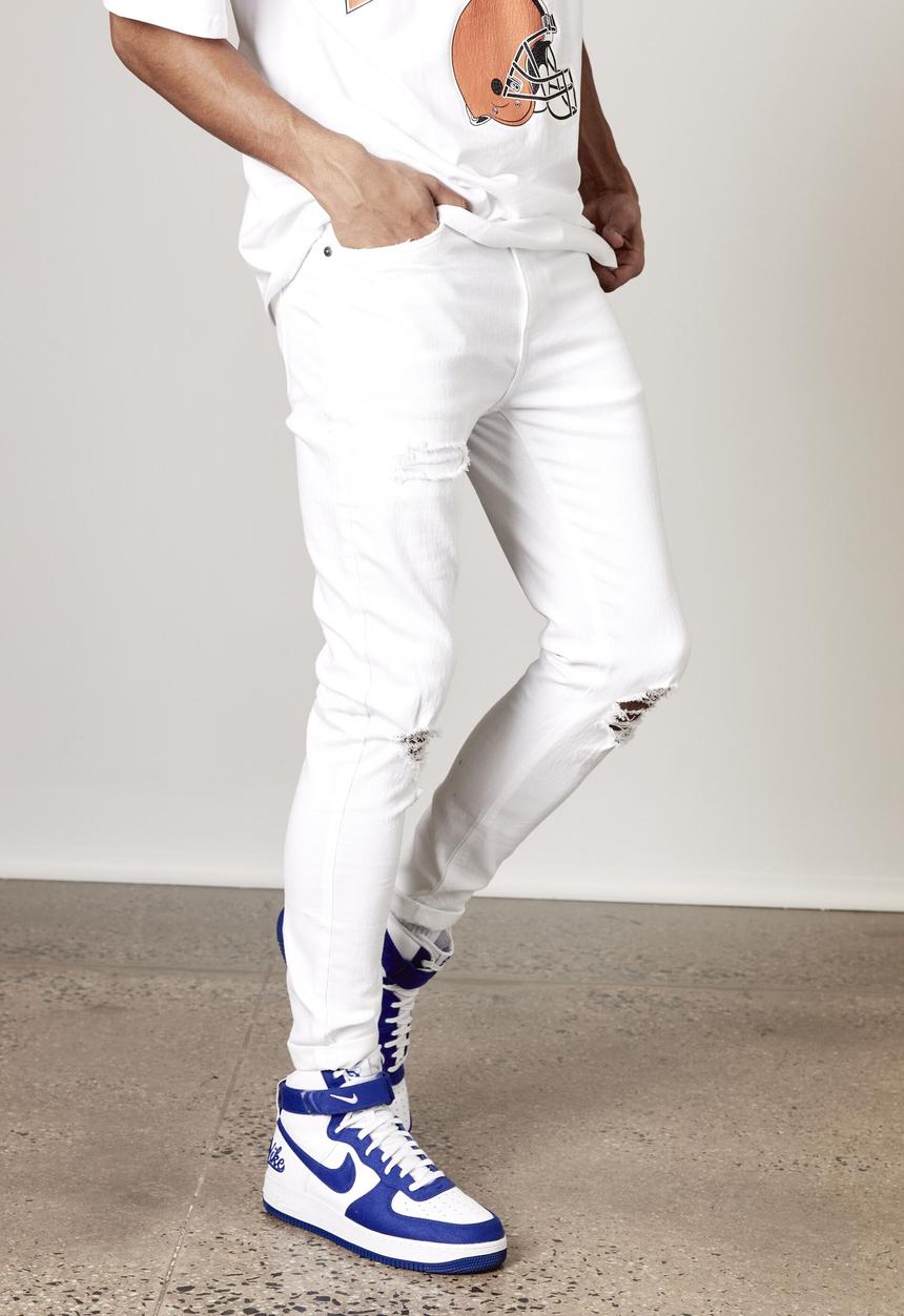 Factorie - Super skinny jean - white