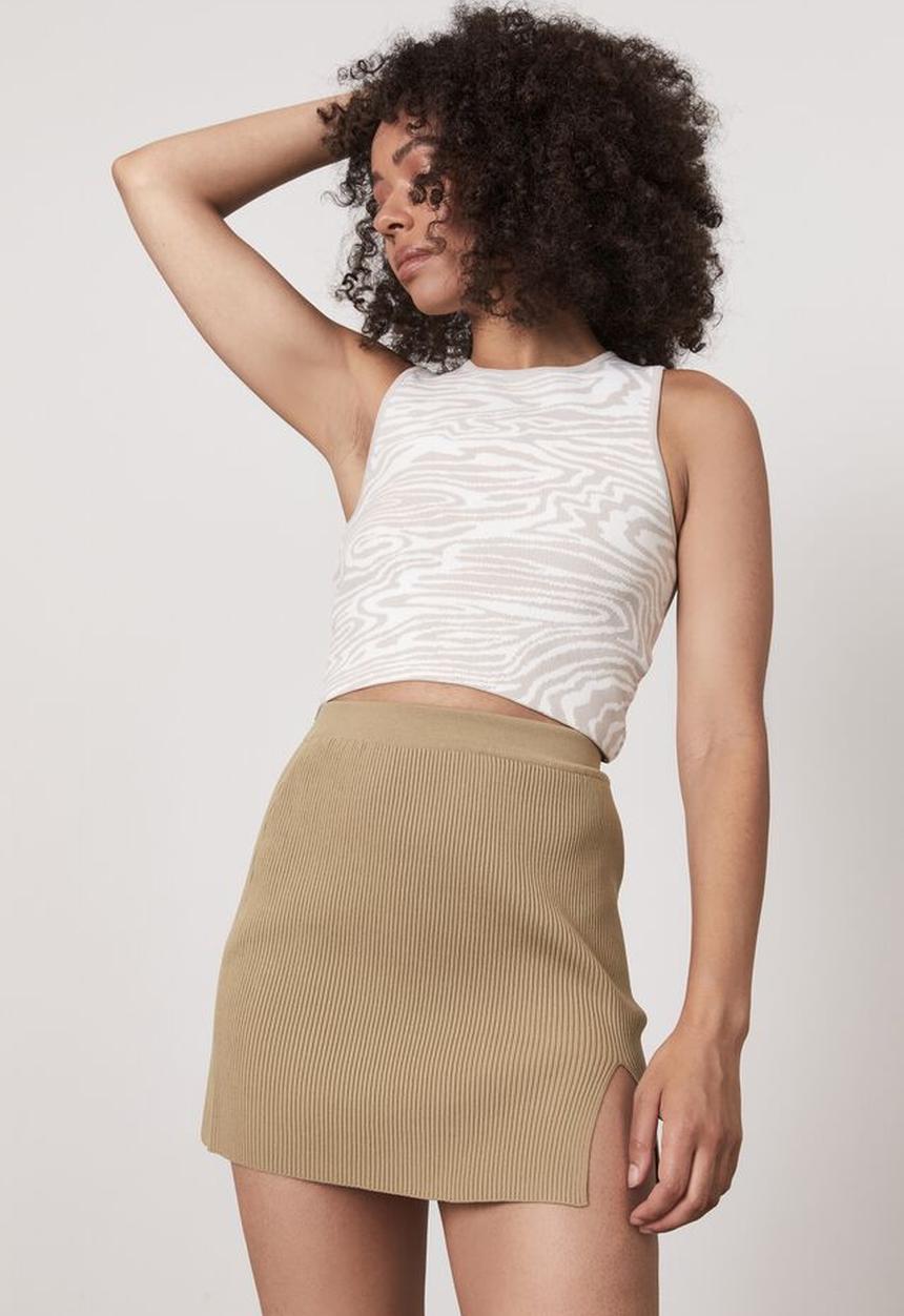Factorie - True knit tank - stone whirlpool