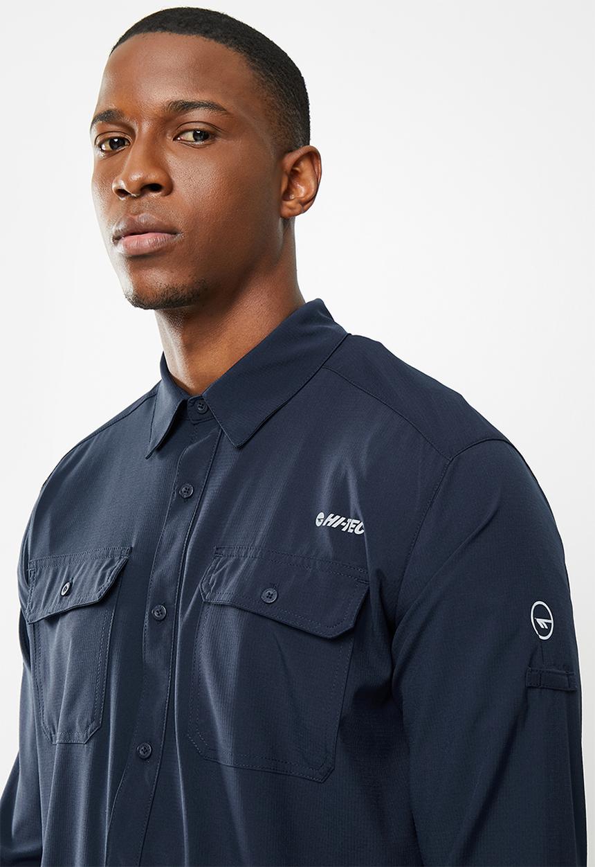 Hi-Tec - Tech long sleeve shirt - navy