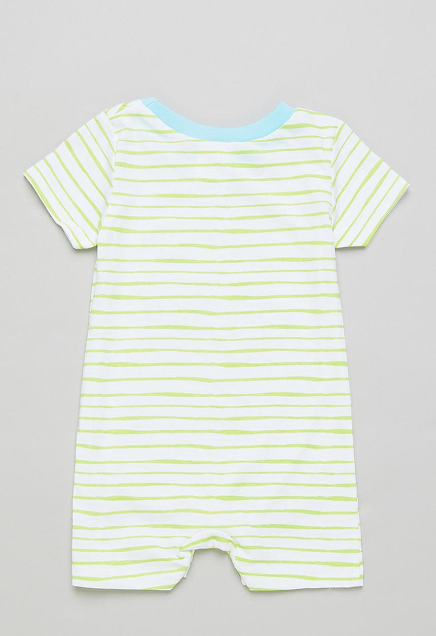 Pop Candy - Baby boys 2 pack short sleeve romper - multi 