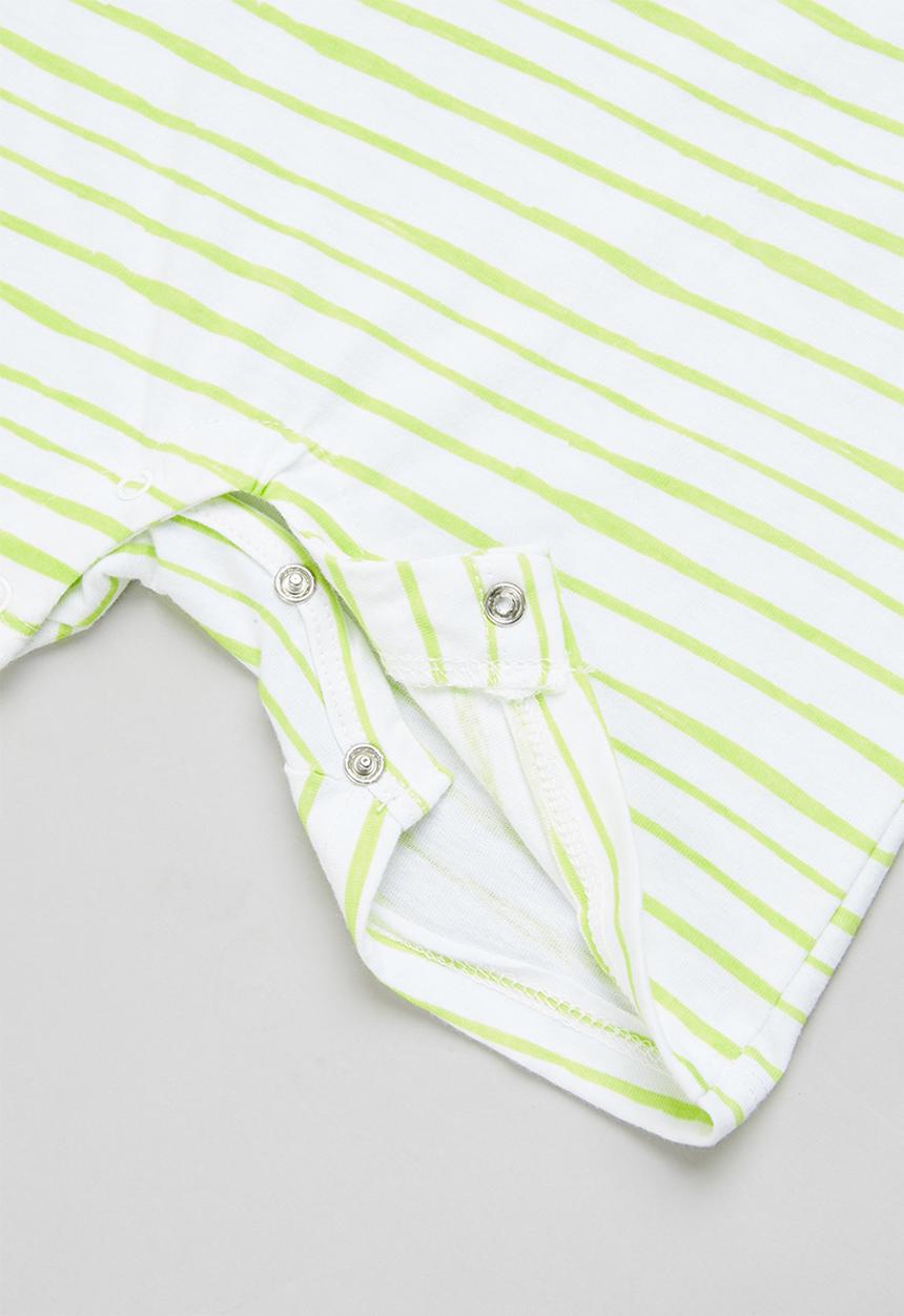 Pop Candy - Baby boys 2 pack short sleeve romper - multi 