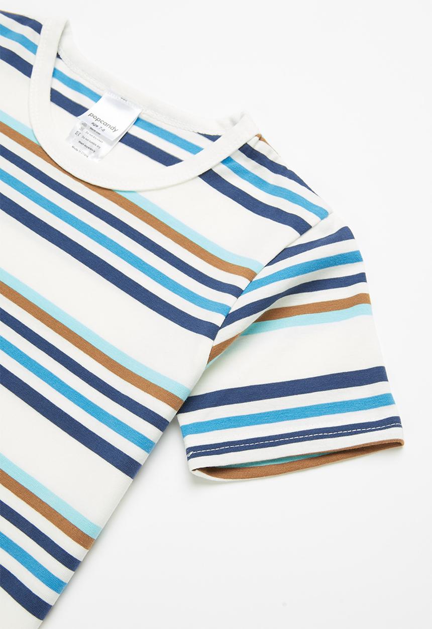 Pop Candy - Boys stripe tee - multi 
