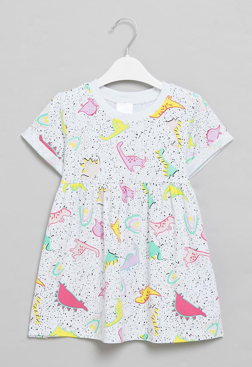 Pop Candy - Girls ss aop dress - multi 