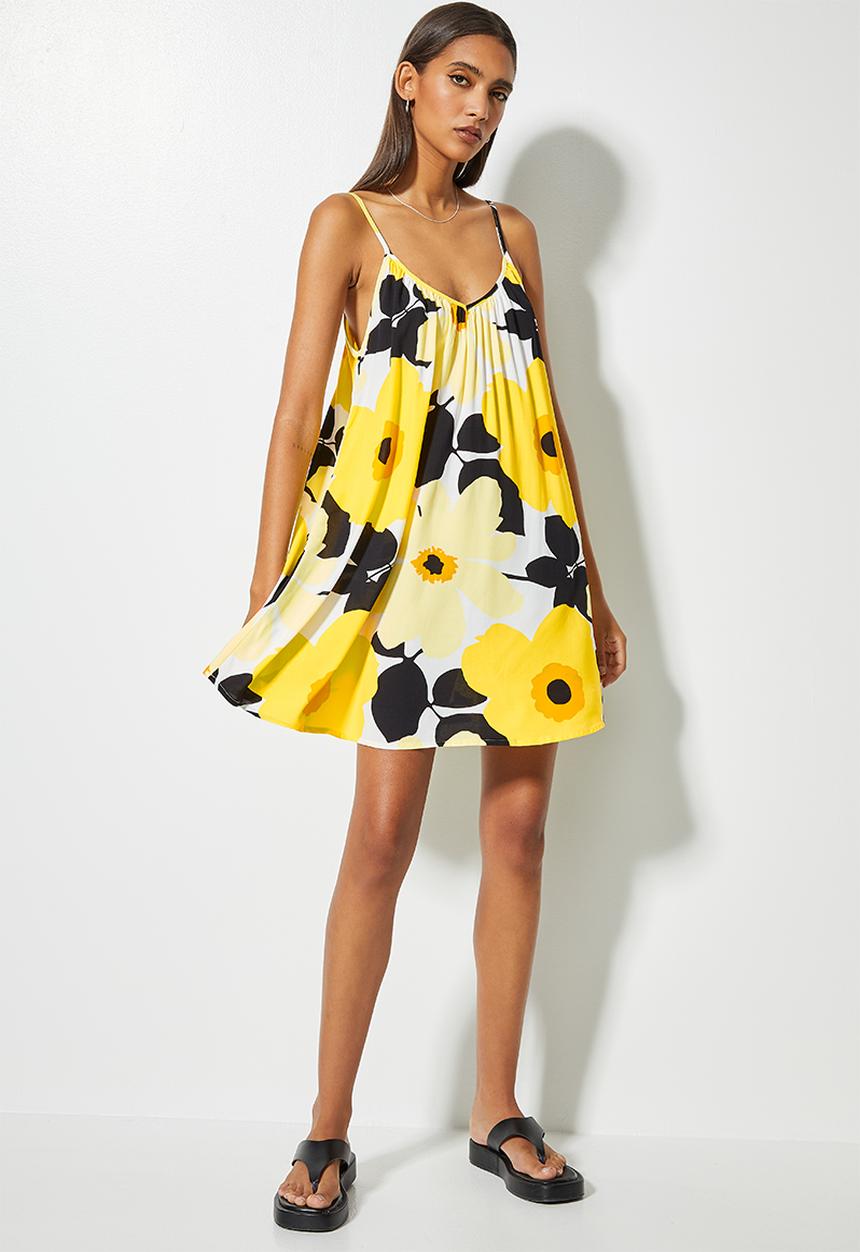 Superbalist - Mini trapeze dress - multi 