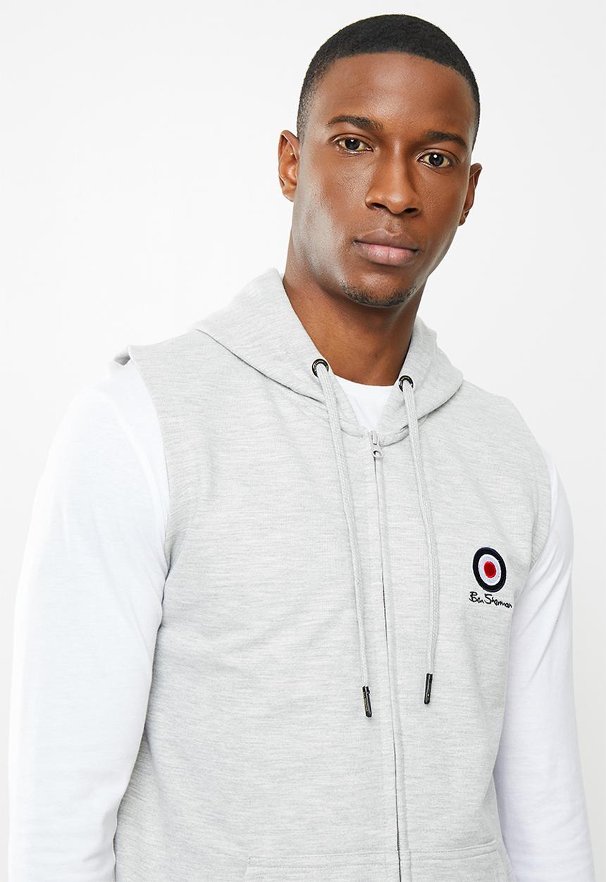 Ben Sherman - Zip tar - grey melange