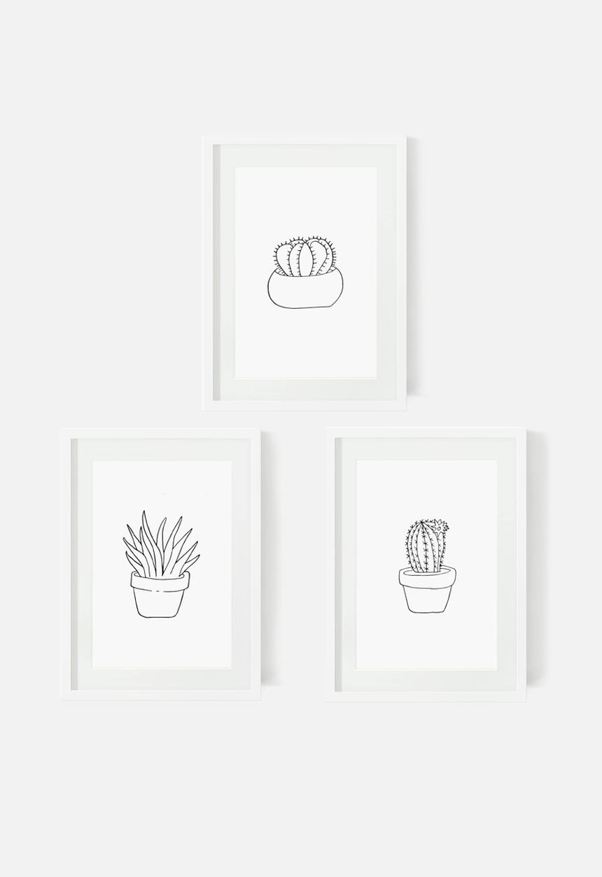 Sugar & Vice - The three amigos wall art bundle