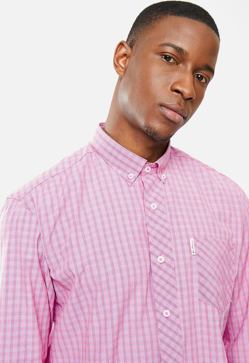 Ben Sherman - Reg shirt - red