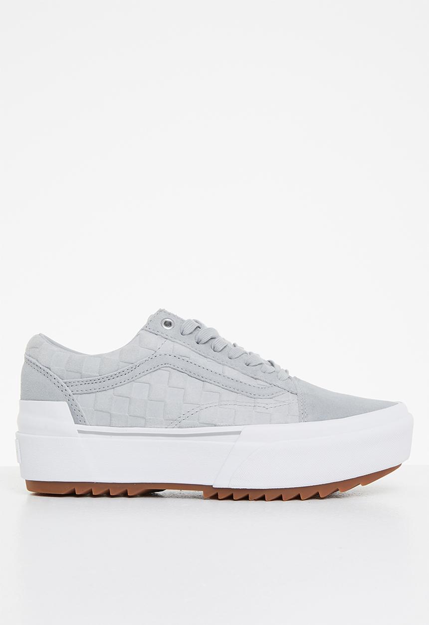 Vans - Old skool stacked - high rise/true white