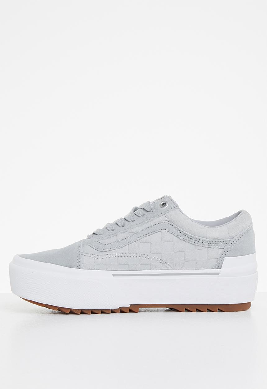 Vans - Old skool stacked - high rise/true white