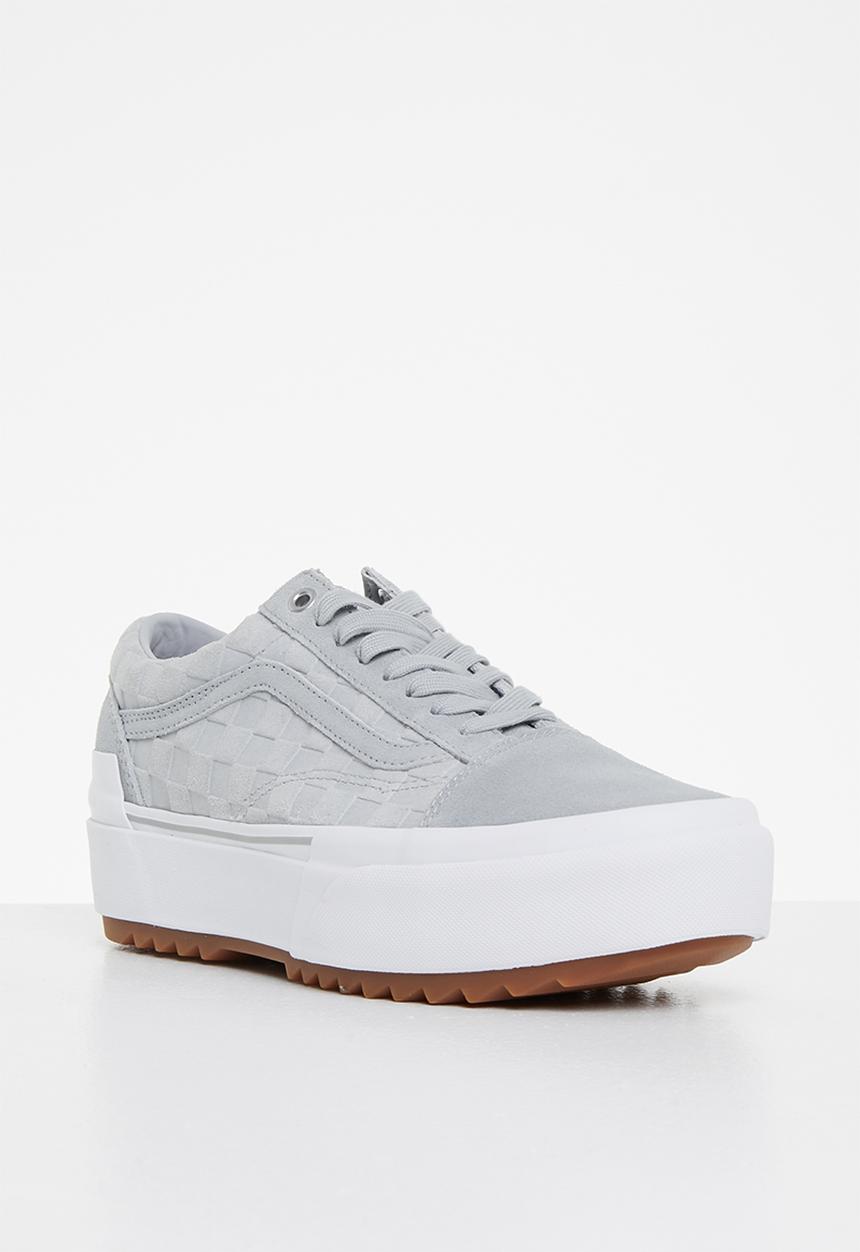 Vans - Old skool stacked - high rise/true white