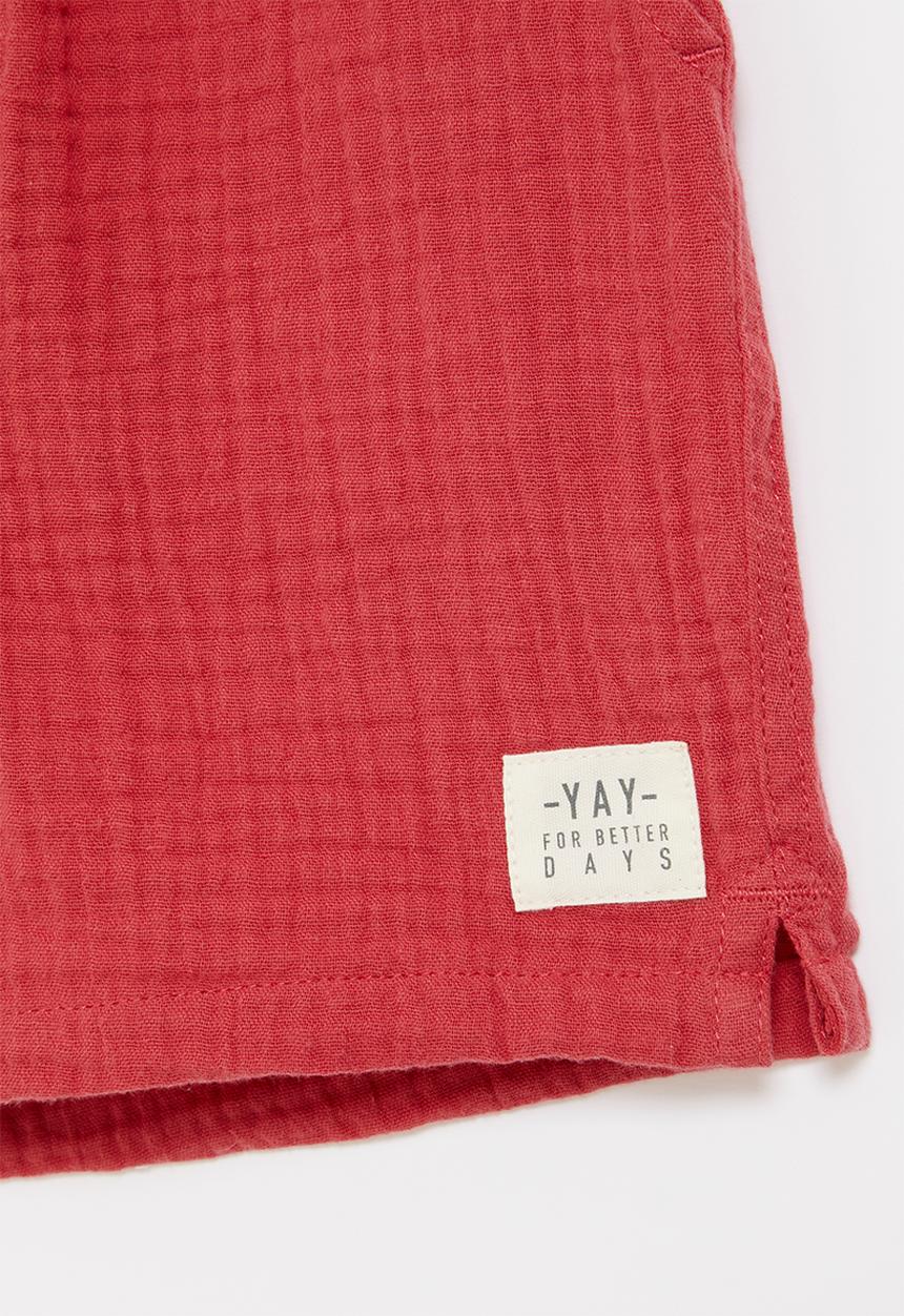 Cotton On - Los cabos short - lucky red