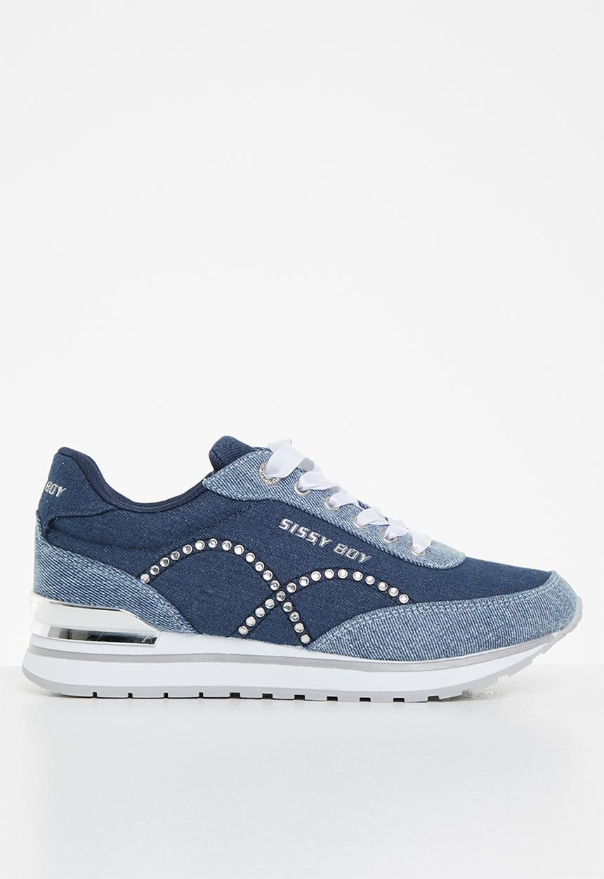 SISSY BOY - Denim daze runner sneaker - blue