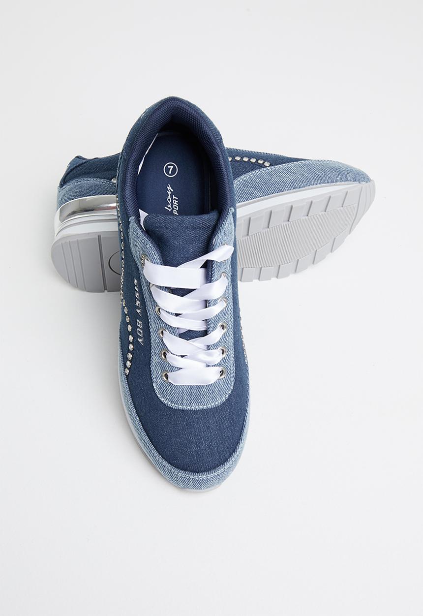 SISSY BOY - Denim daze runner sneaker - blue
