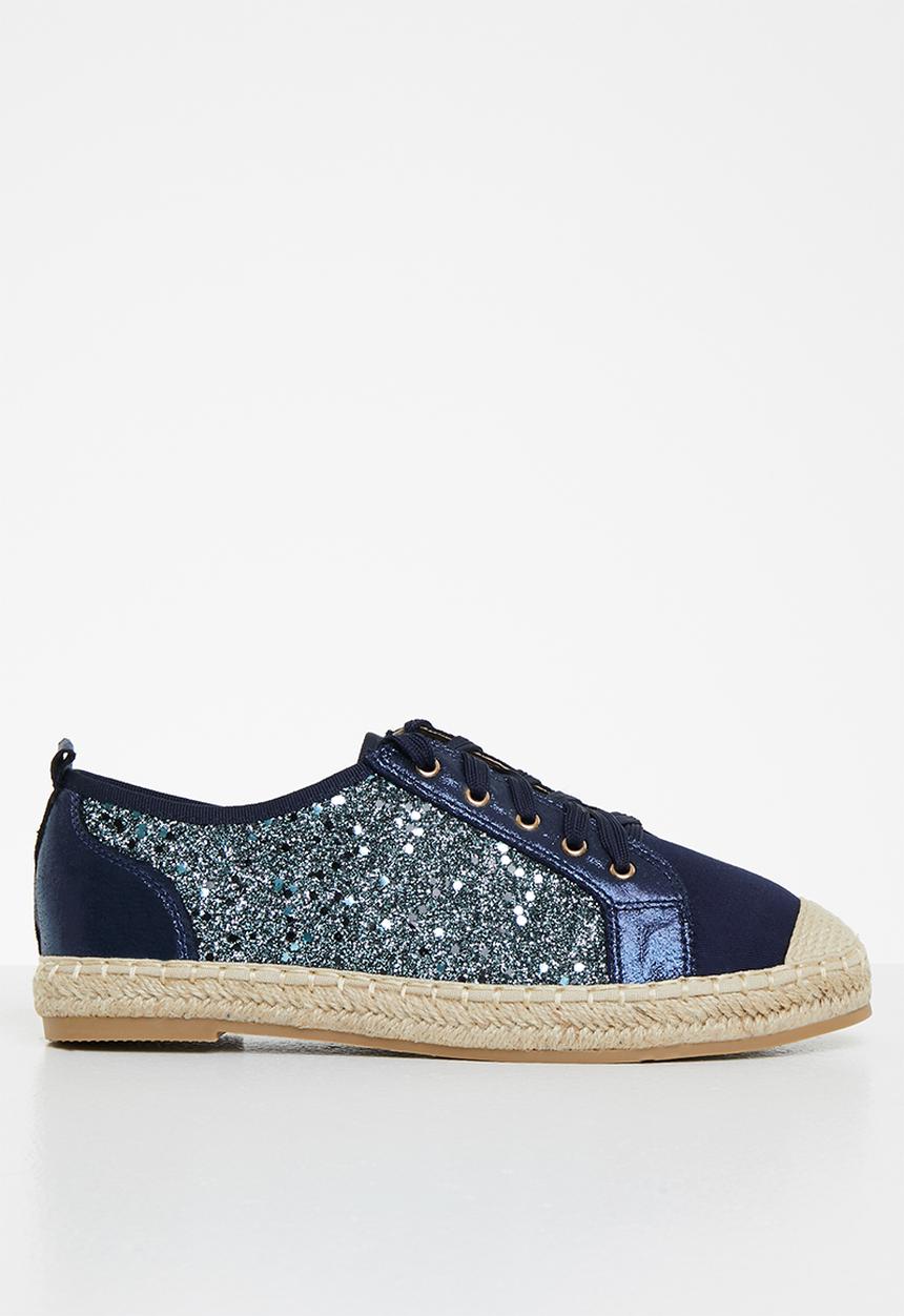 Plum - Idel espadrille sneaker - navy