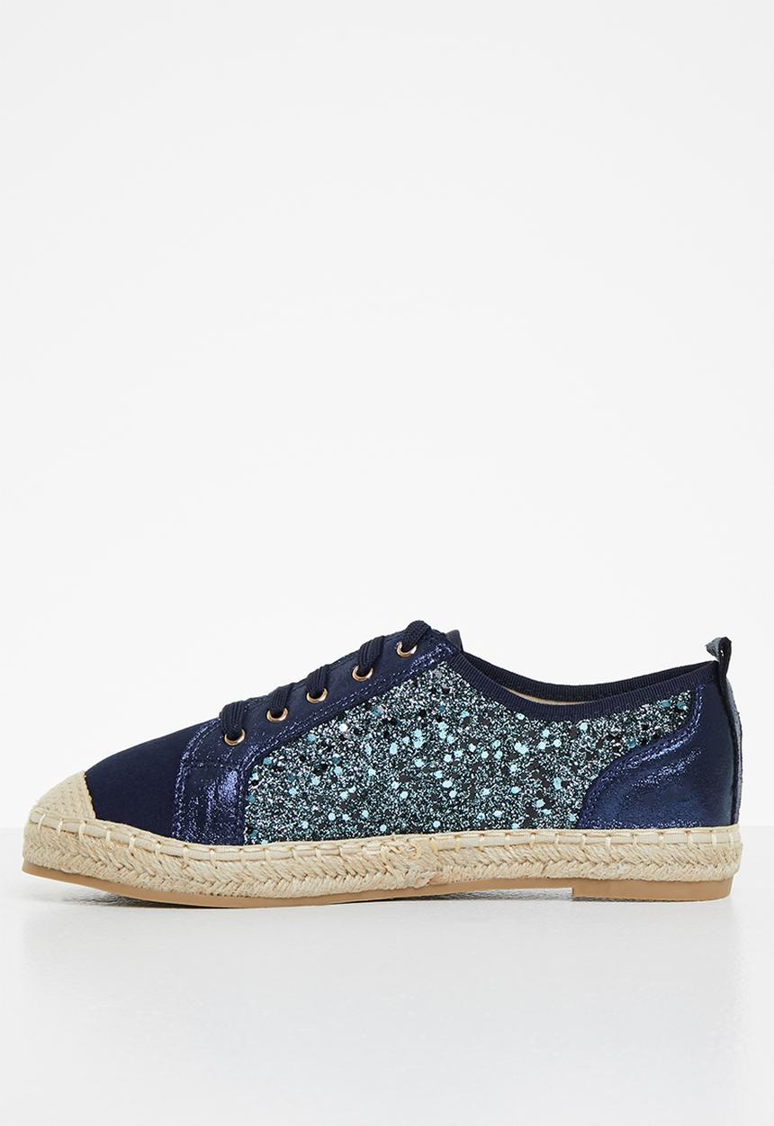 Plum - Idel espadrille sneaker - navy