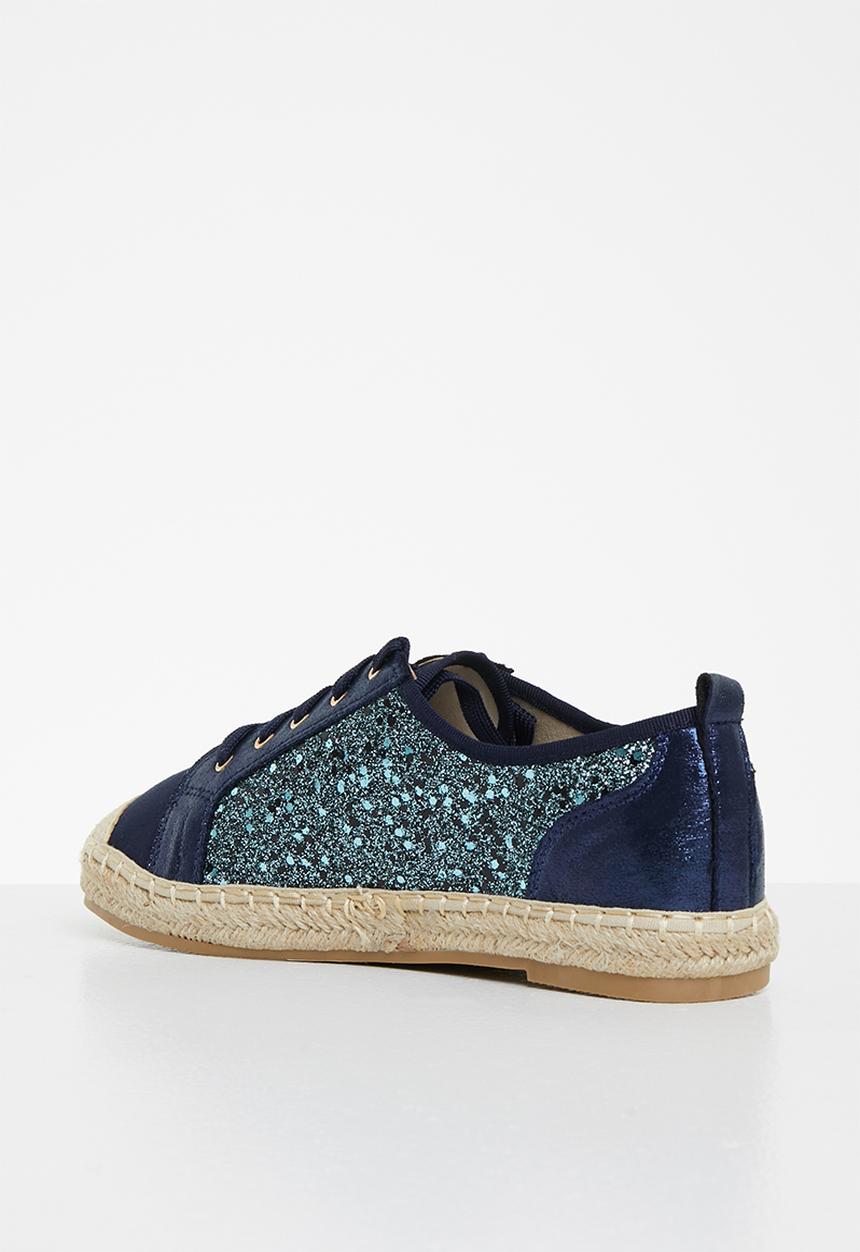 Plum - Idel espadrille sneaker - navy