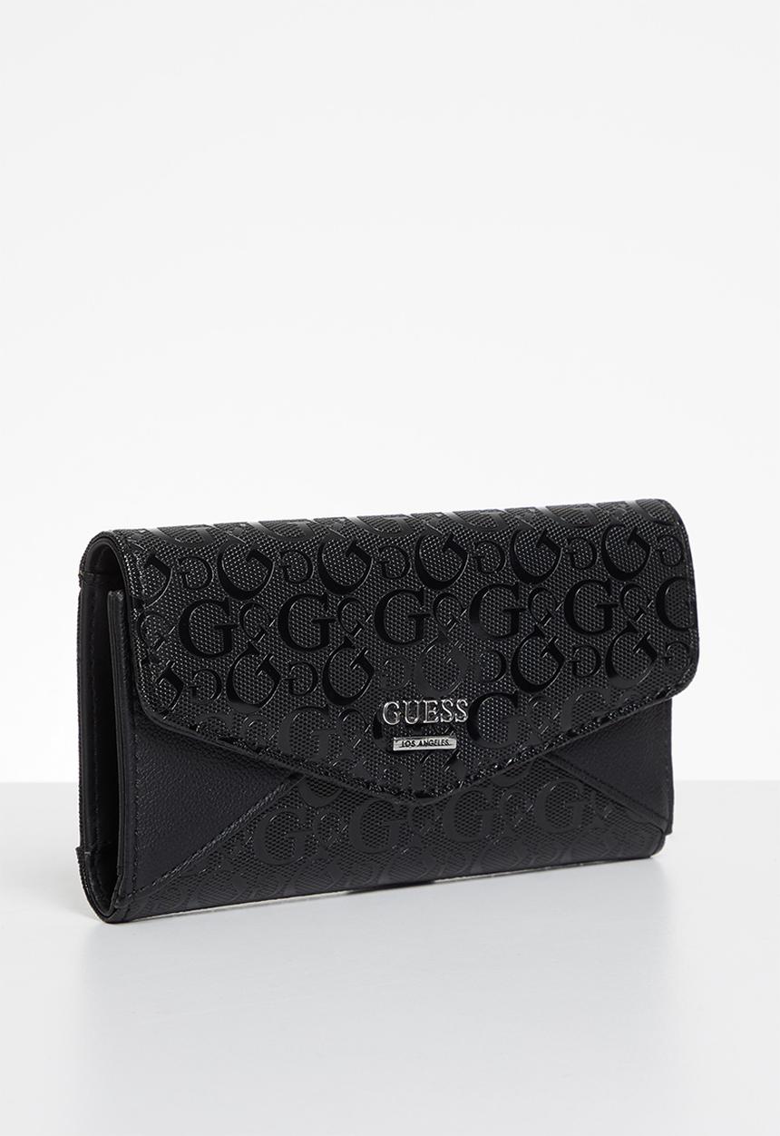 GUESS - Buoso sl slim clutch - black