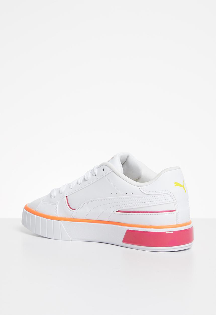 PUMA - Cali star clights wn's - cali star clights wn's - 38160902 - puma white-beetroot purple-orange glow